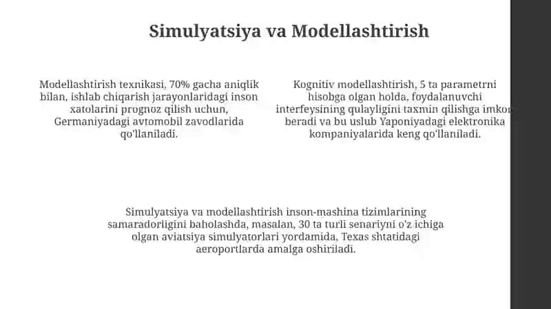 Muhandislik psixologiyasining tadqiqot metodlari 4