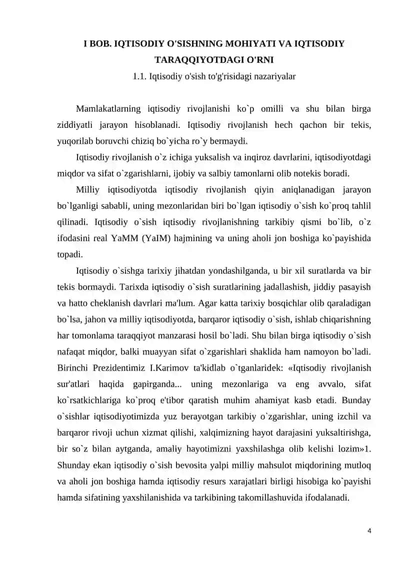 IQTISODIY O`SISH IJTIMOIY TARAQQIYOT OMILI SIFATIDA 4
