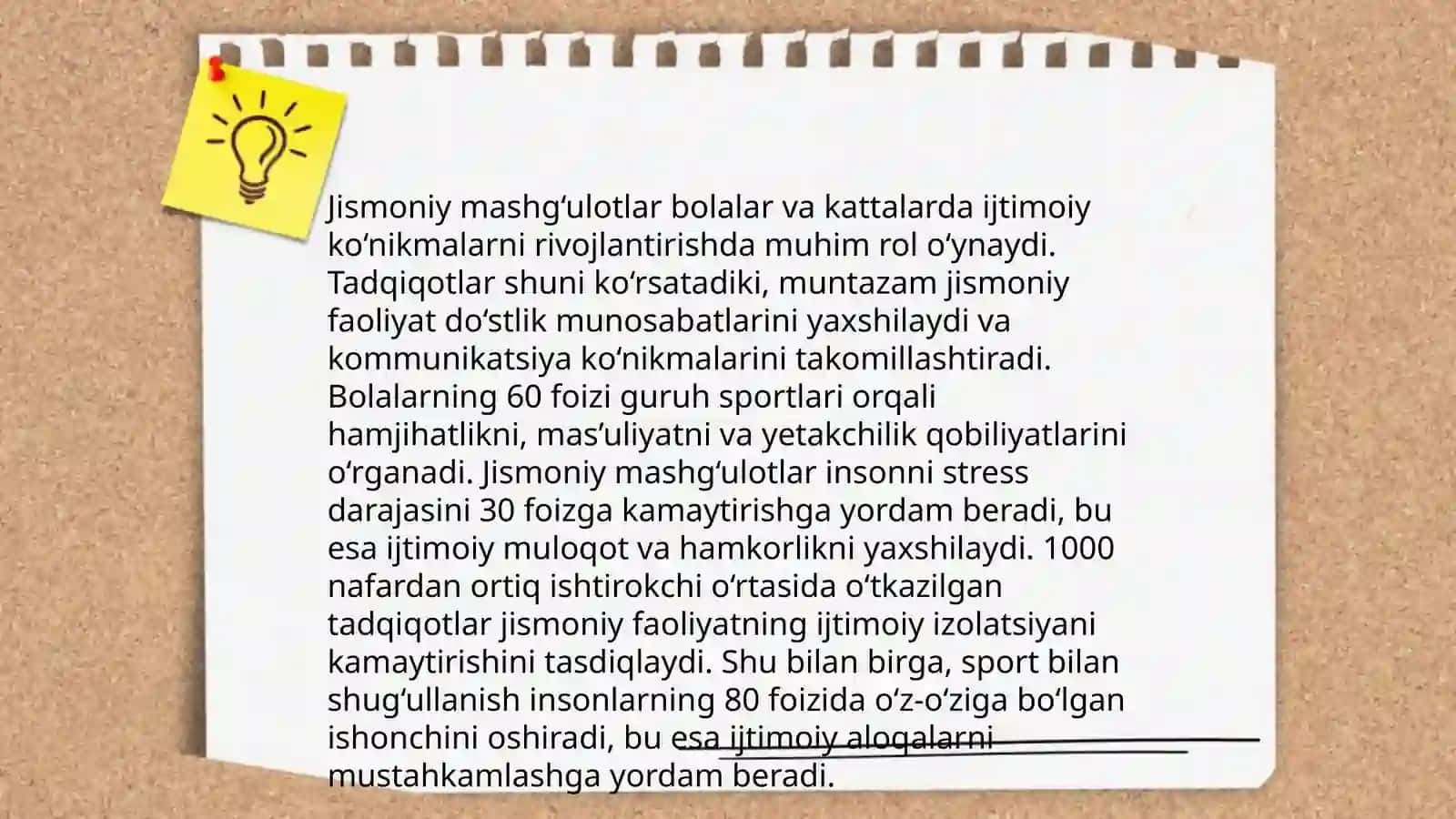 Jismoniy tarbiya mashg’ulotlari va ijtimoiy hayot integratsiyasini tizimli tashkil etish 4