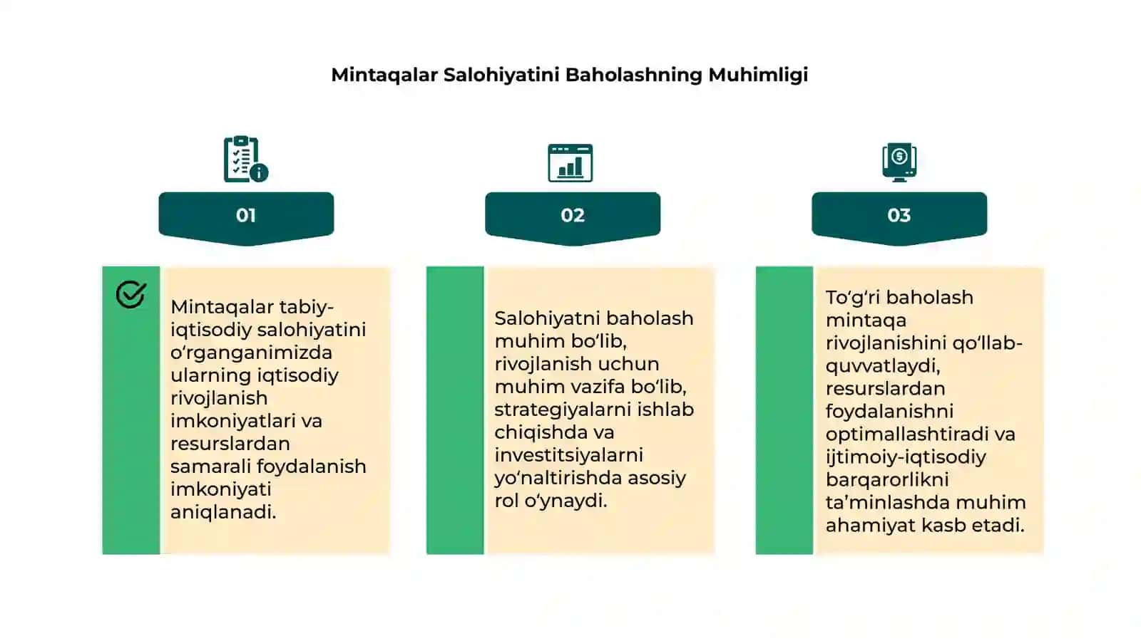 Mintaqalar Tabiiy-Iqtisodiy Saloqiyatini O‘rganish va Baholash 4