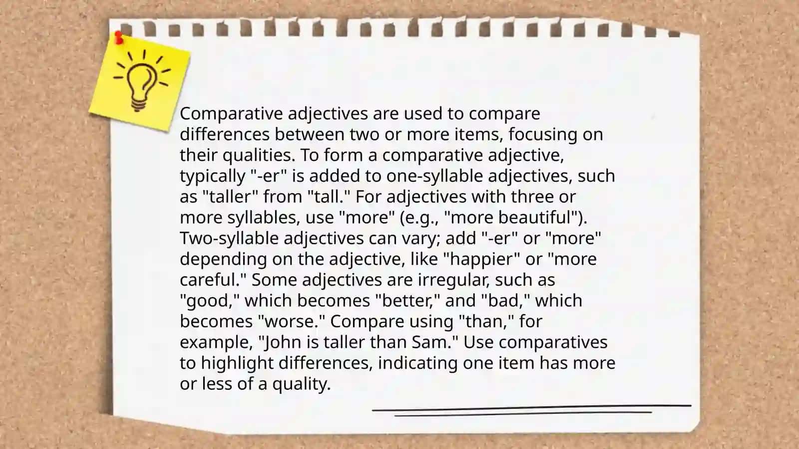 Types of Adjectives 4