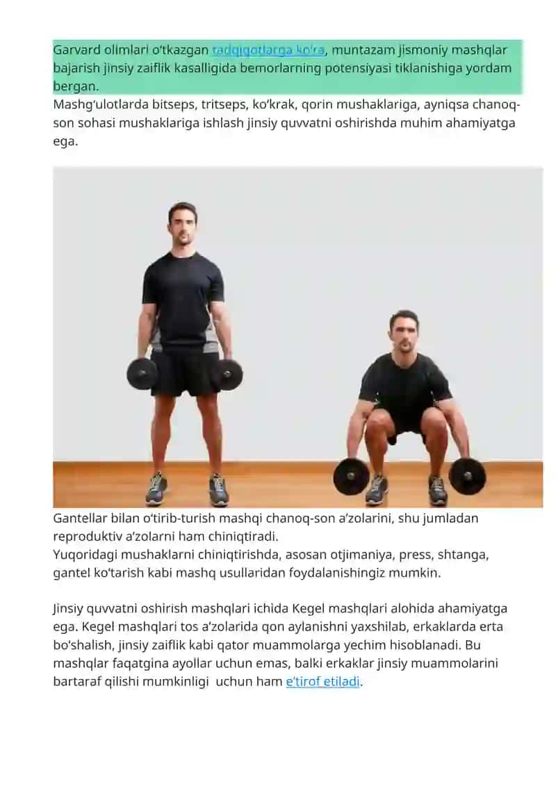 Jinsiy quvvatni oshirish 4