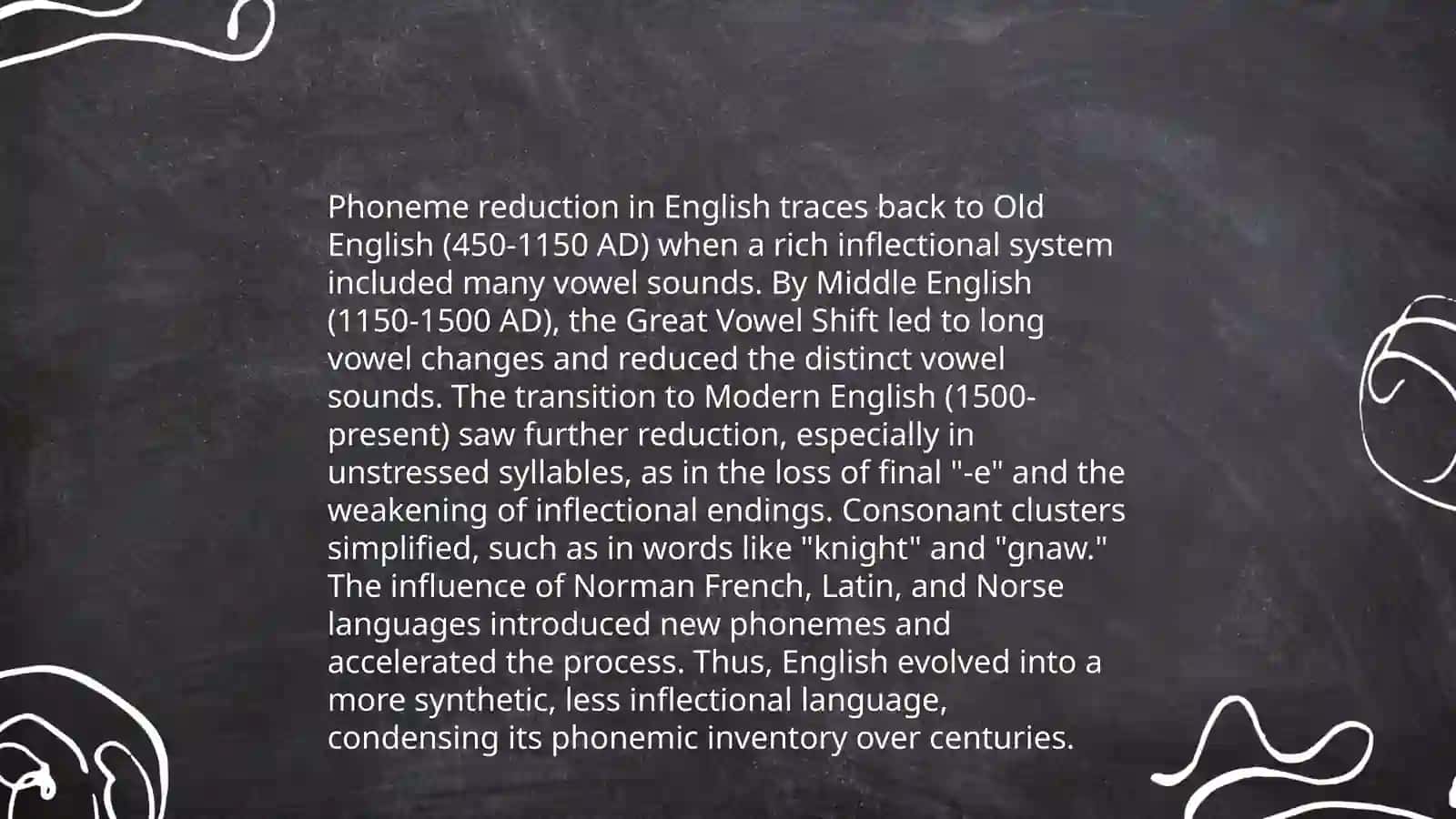 Total reduction phoneme 4