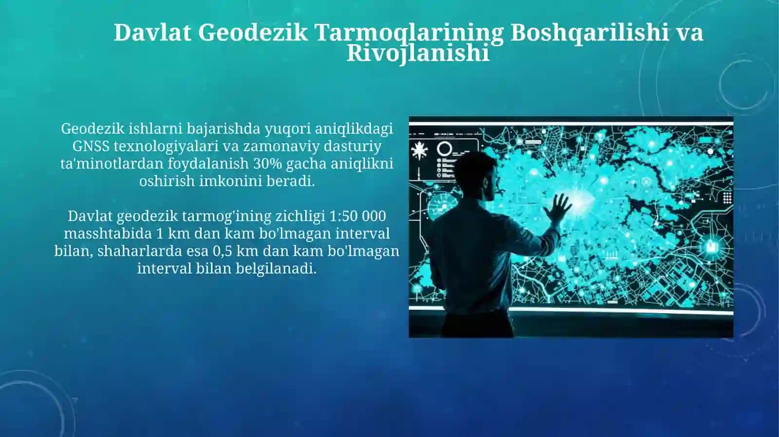 Davlat geodezik tarmoqlarini barpo etishning dastur va sxemalari 4