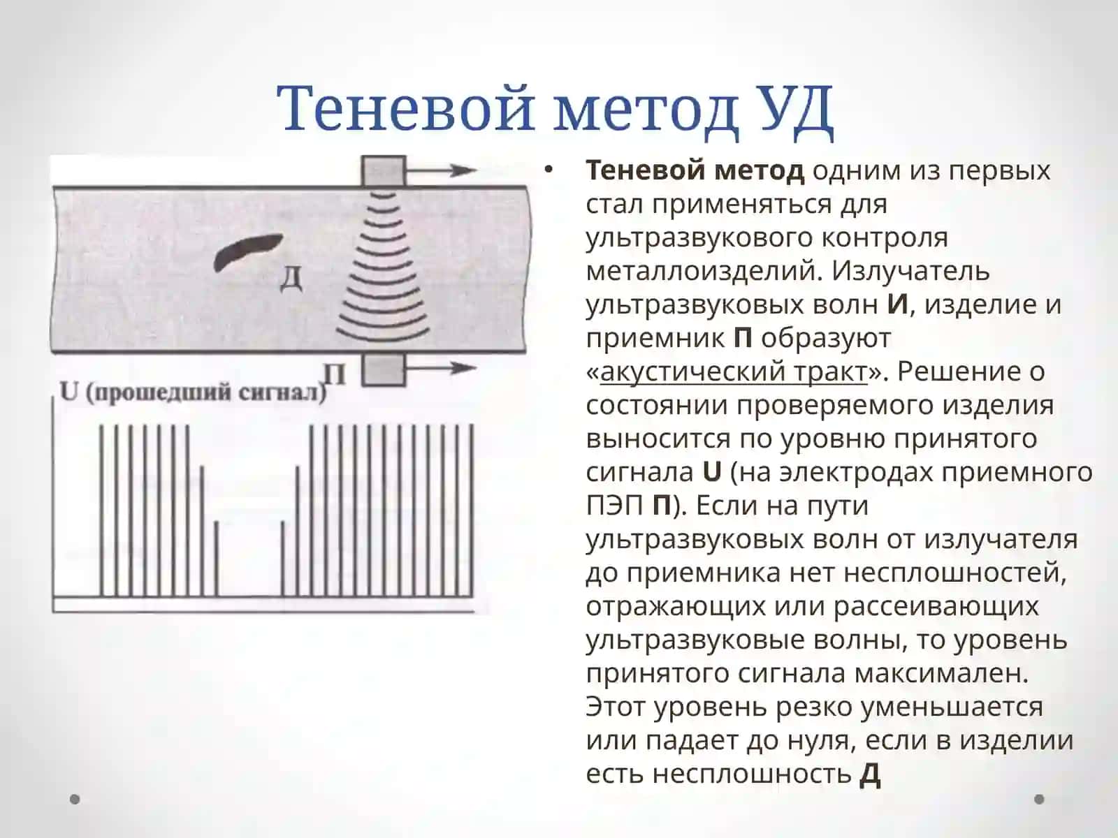 Ультразвуковая дефектоскопия 4