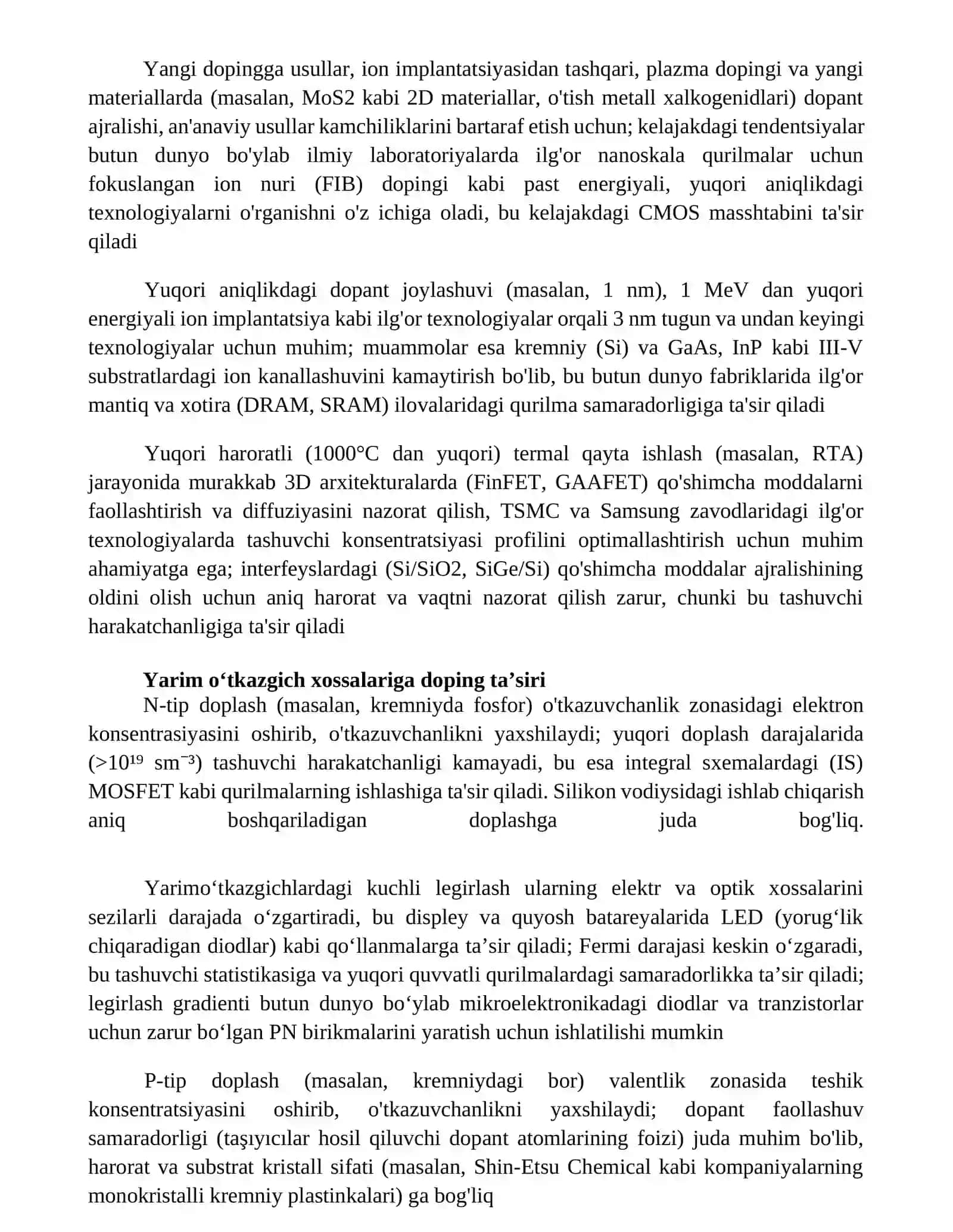 Yarim òtkazgichli tagliklarni legirlash slayd 4