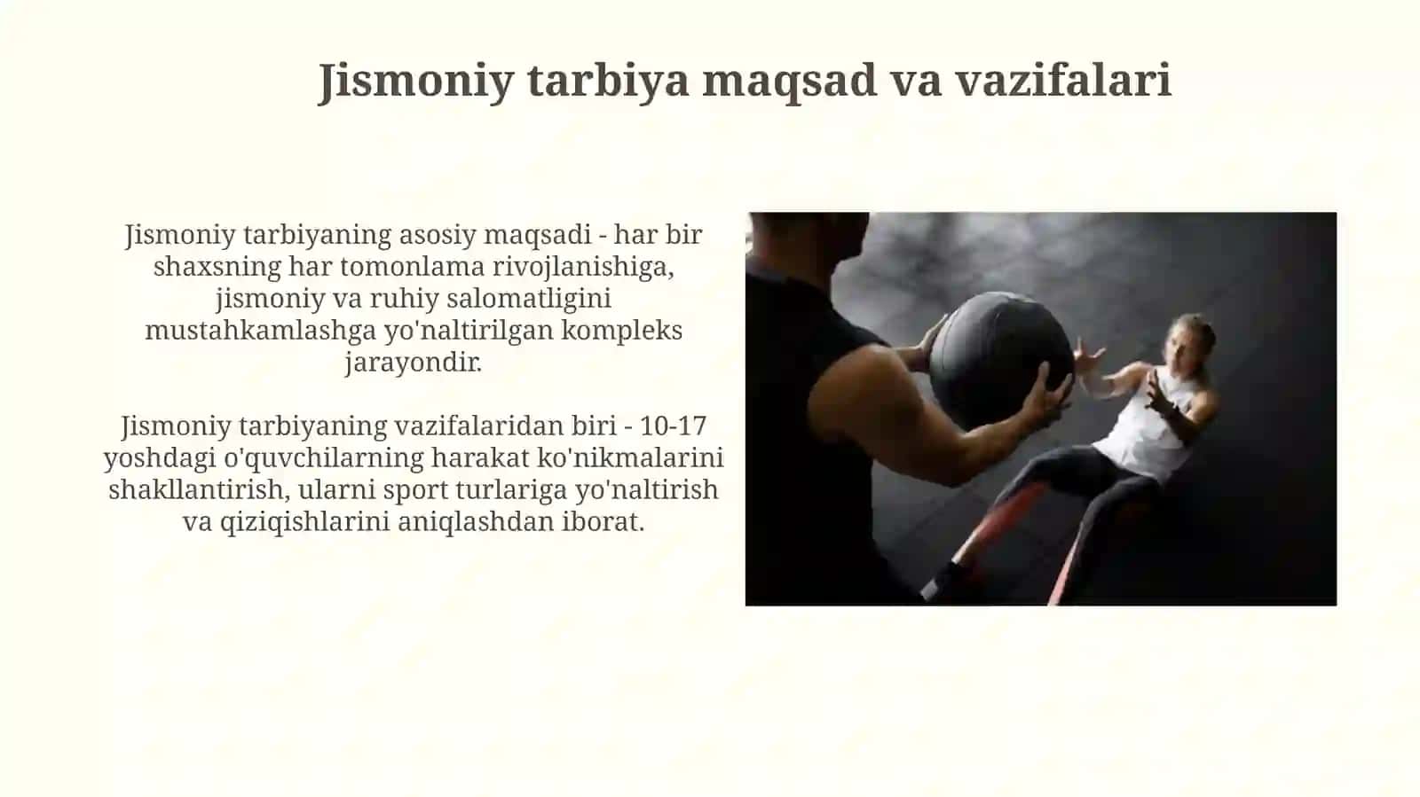 Jismoniy tarbiyaning umumiy masalalari 4