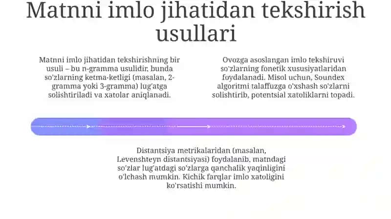 Matnlarni imloviy jihatdan tahlil qilish 4