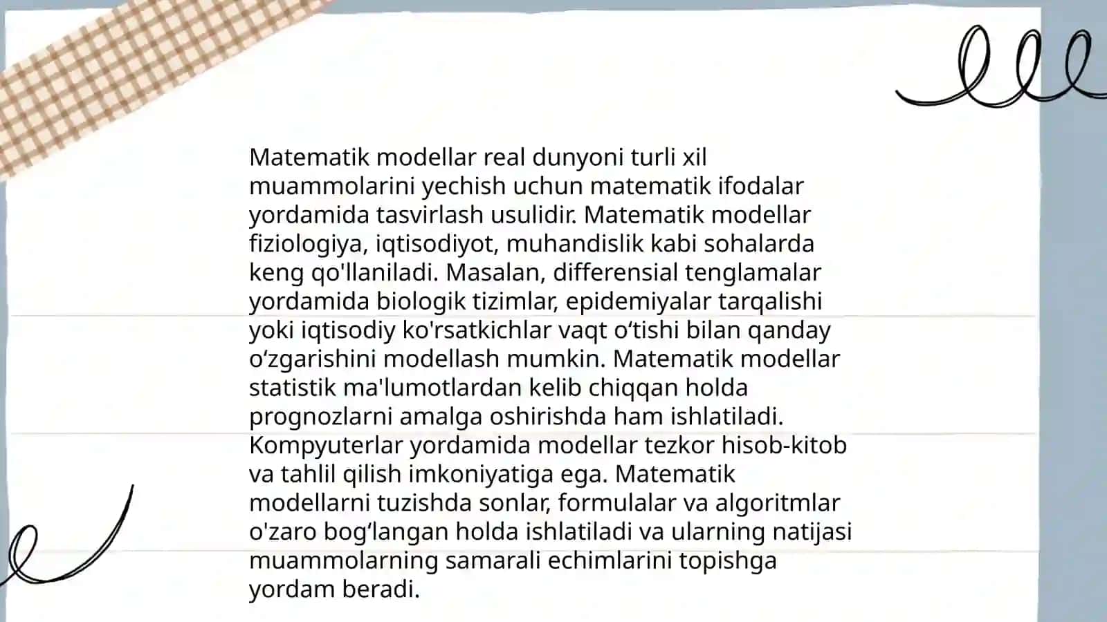 Differensial tenglamalar 4