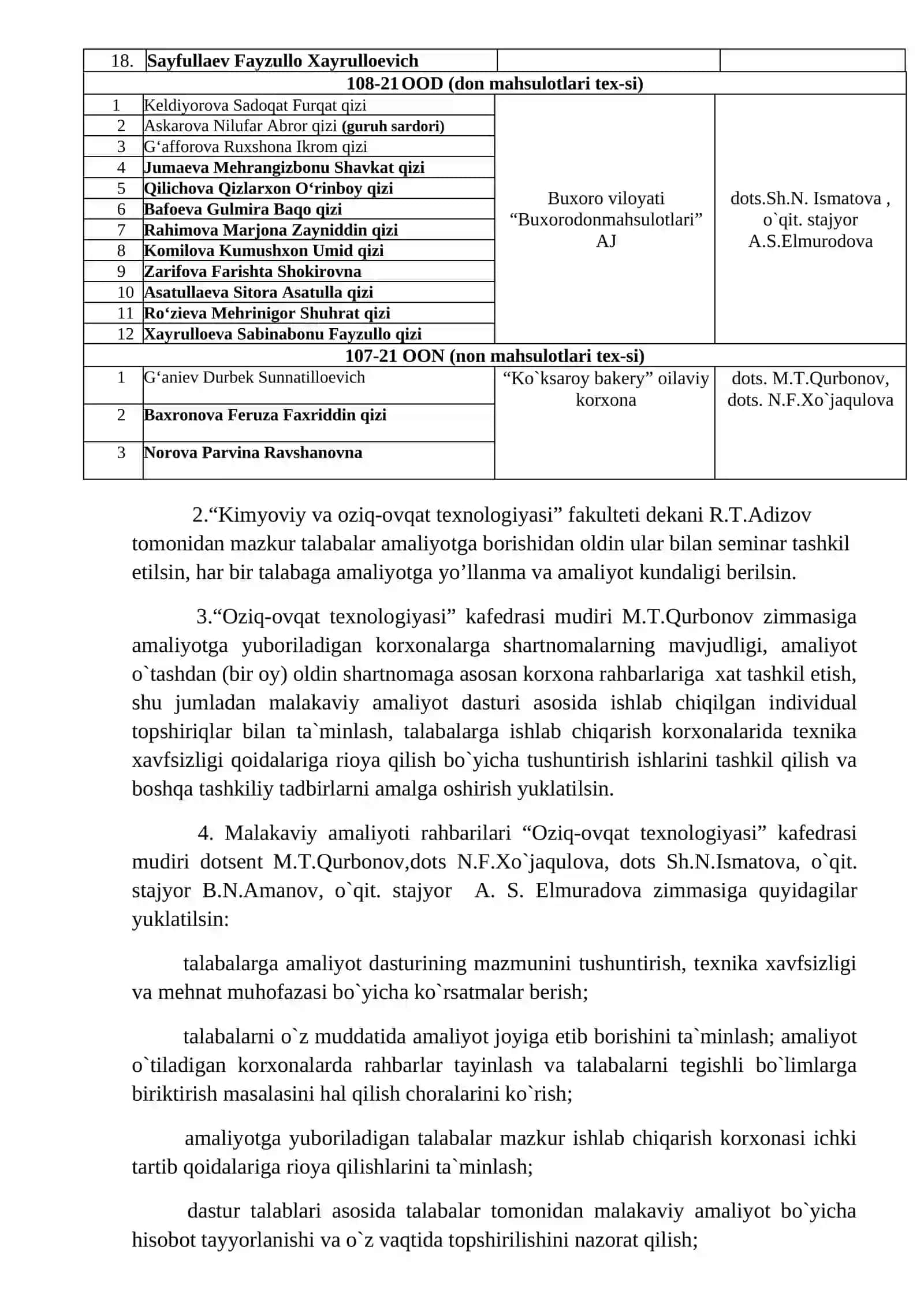 Oziq-ovqat texnologiyasi 4