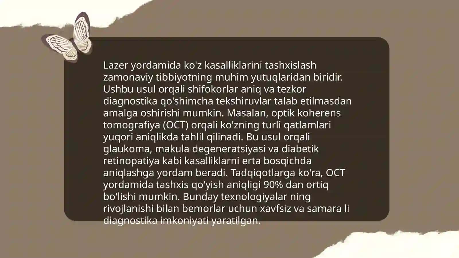 Oftalmologiyada lazer texnologiyalarining rivojlanishi 4