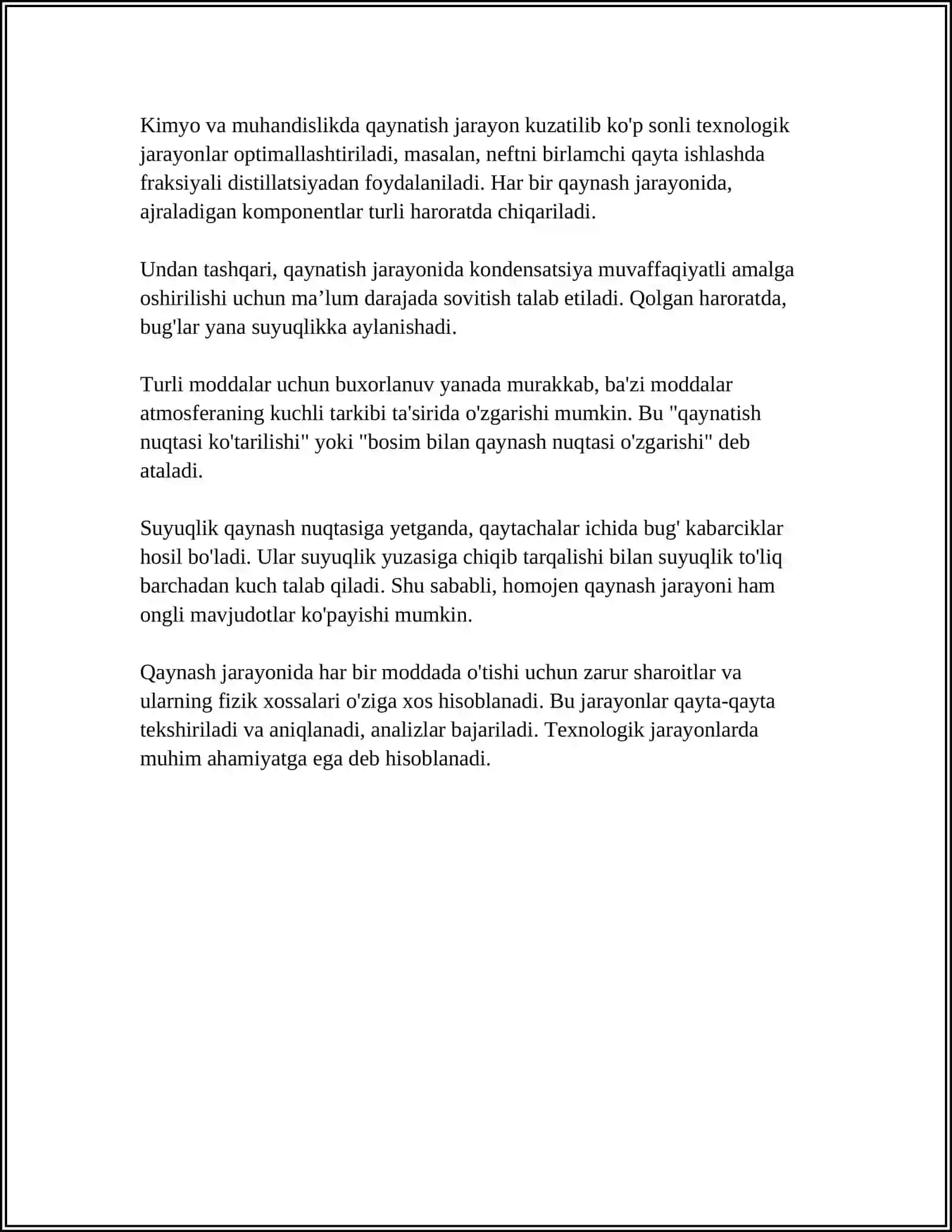 QAYNASH VA UNING TURLARI 4