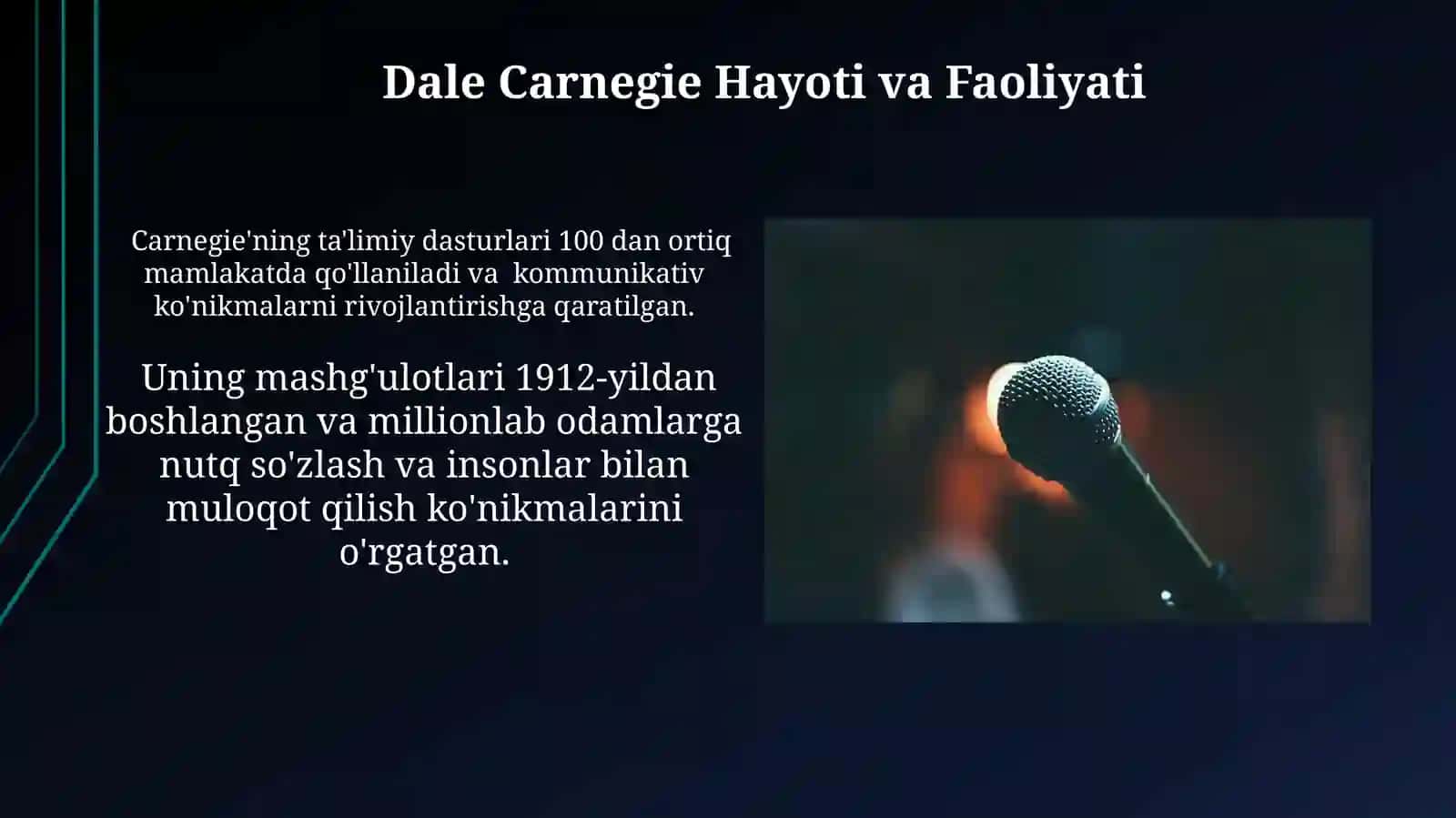 Deyl Karnegi va uning notiqlik san'ati haqidagi qarashlari 4