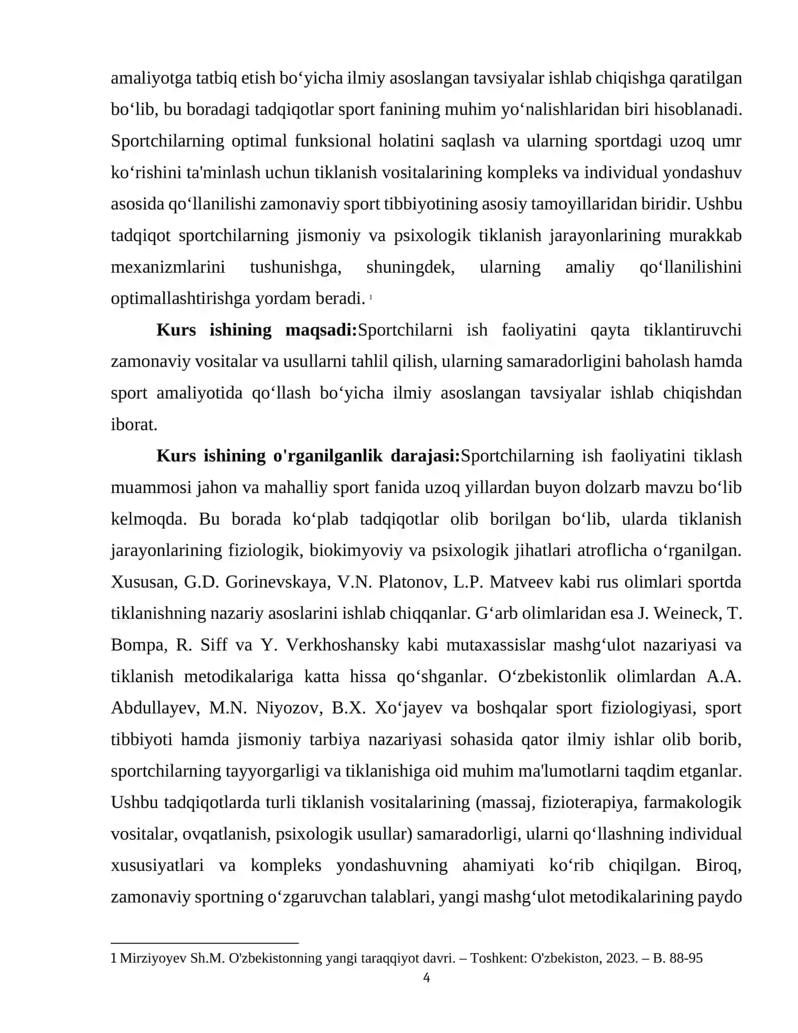 Sportchilarni ish faoliyatini qayta tiklantiruvchi vositalar 4