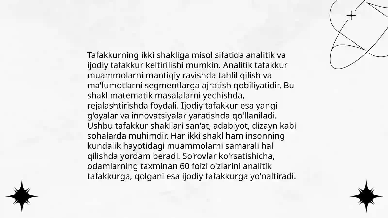 Tafakkur borasidagi psixologik nazariyalar 4