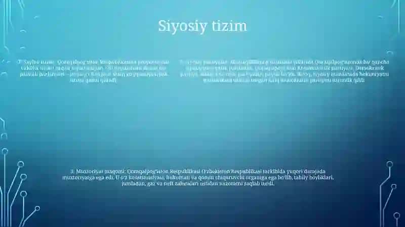 QoraqalpogʻIston Respublikasi 4