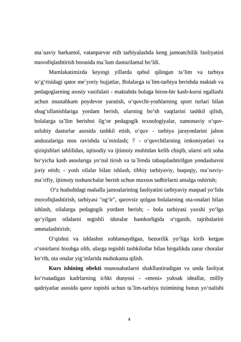 Amir Temurning bola tarbiyasiga oid qarashlari. 4