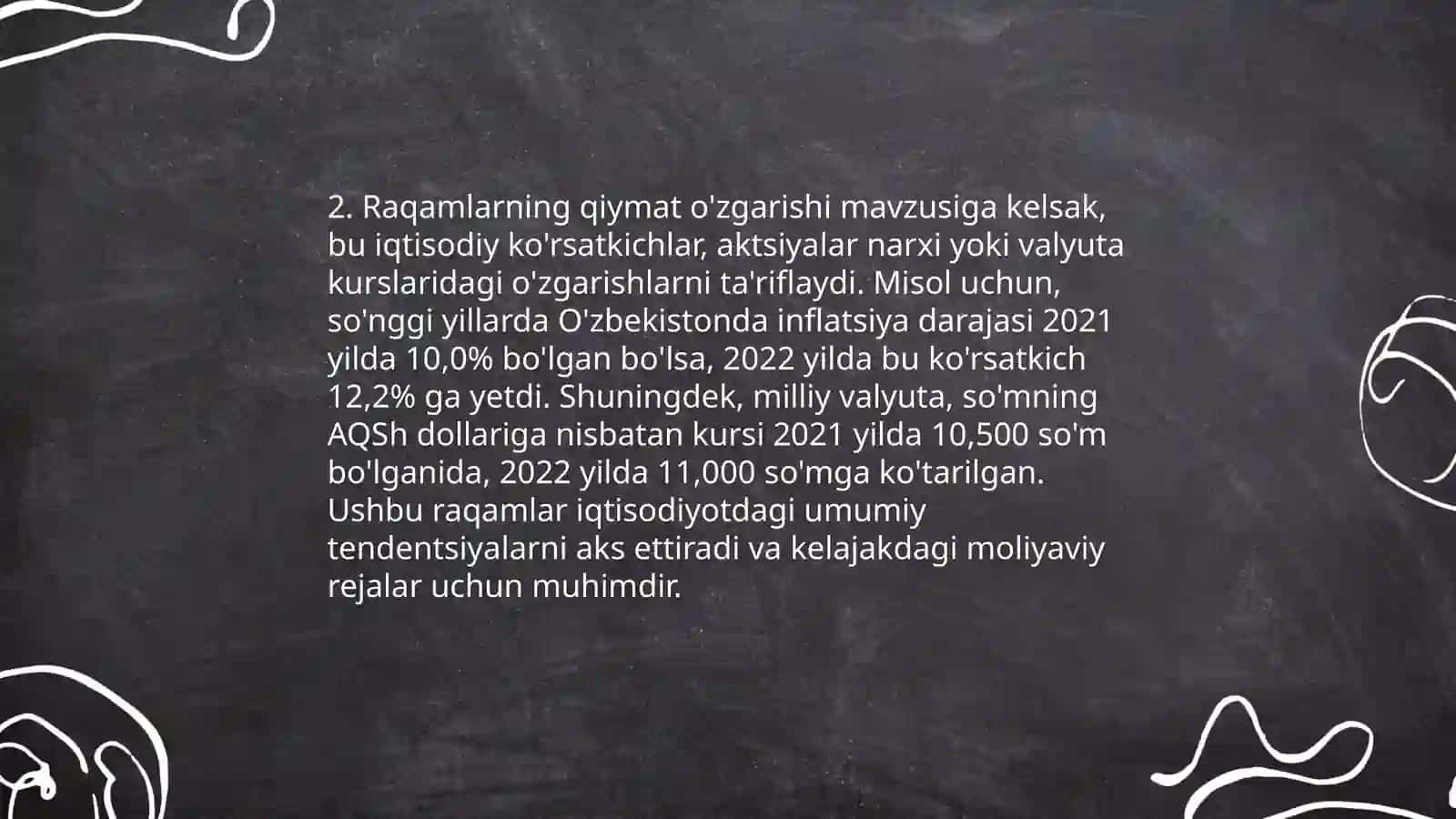 Raqamlarni tushunish va ularning o'rni hayotimizning ko'p sohalarida muhim ahamiyatga ega 4