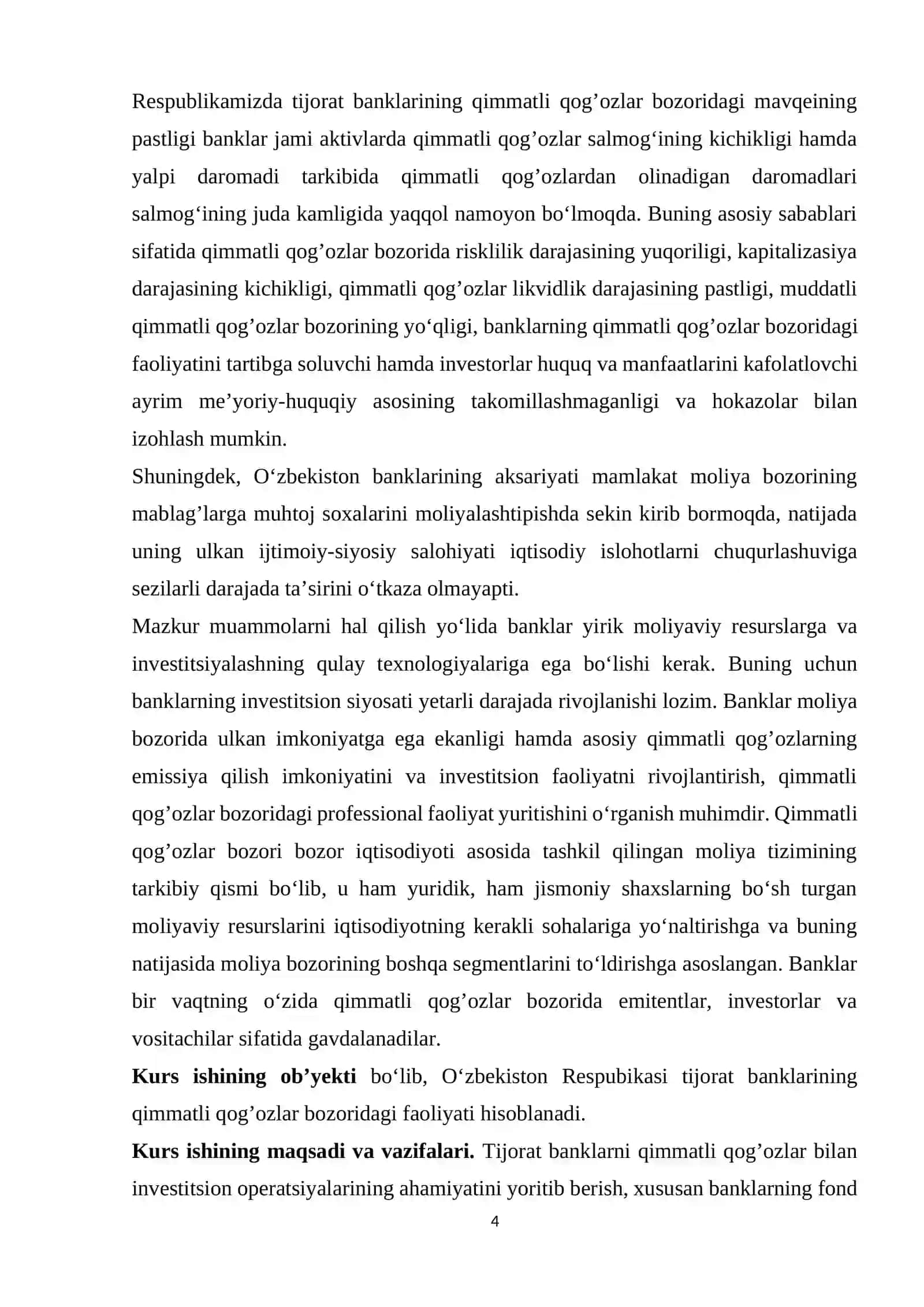 Qimmatli qog’ozlar,ularning turlari va amal qilishi 4