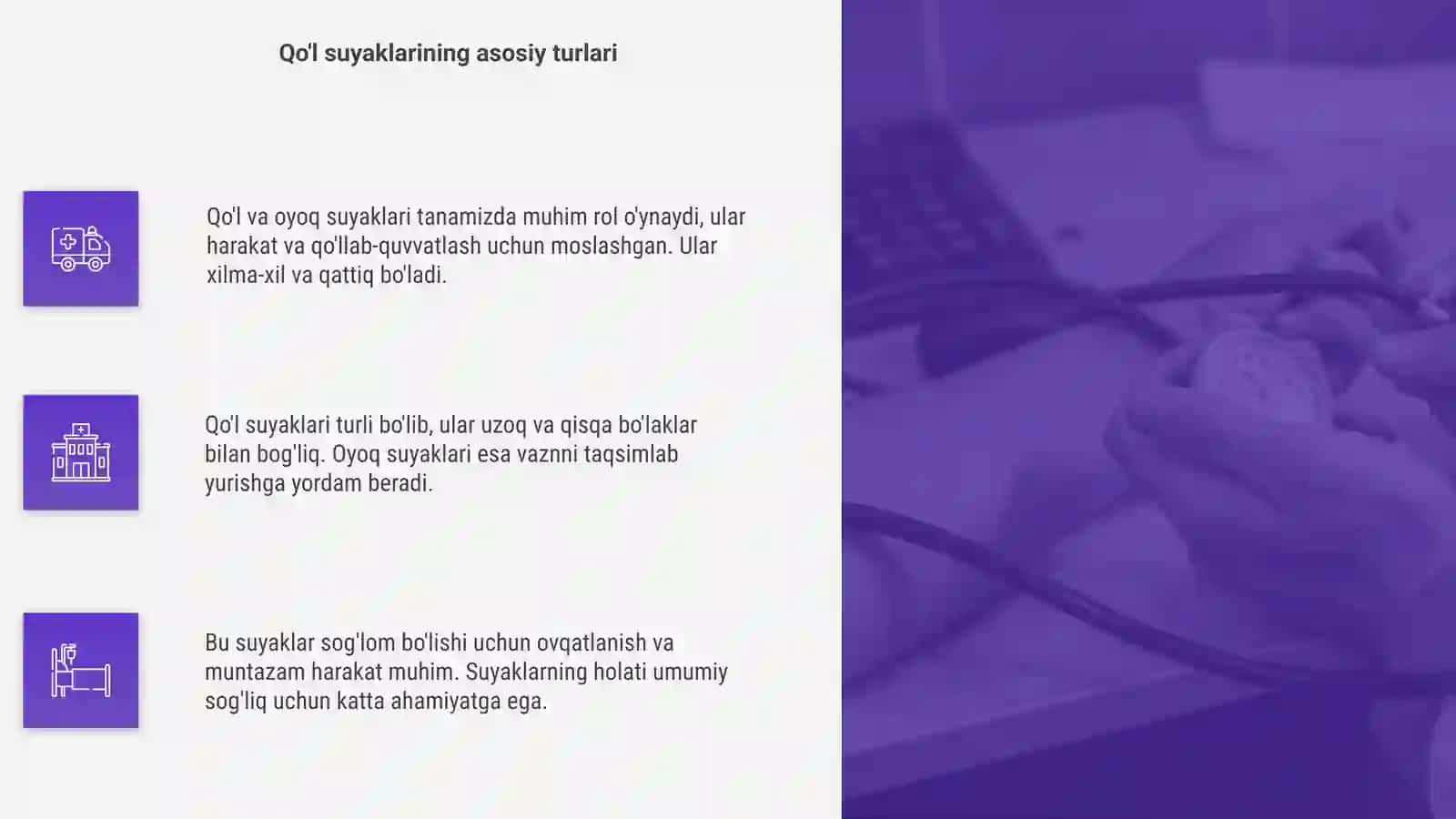 Qo'l va oyoq suyaklari 4