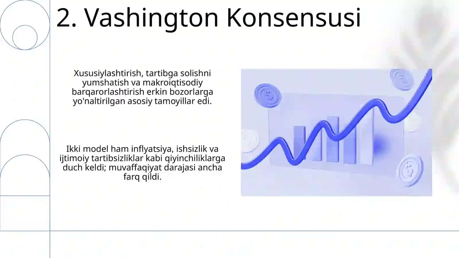 Bozor iqtisodiyotiga oʻtish modellari,ularning xususiyatlari 4