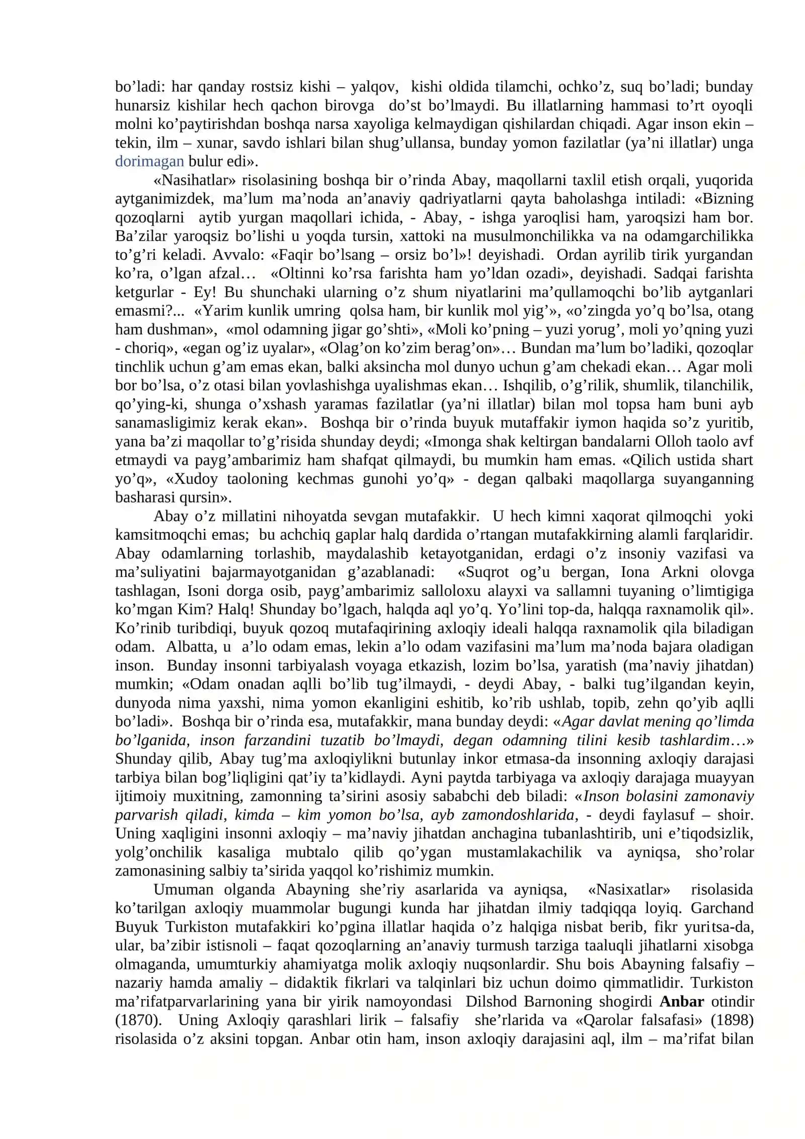 Turkiston ma’rifatchi - jadidlarining axloqiy qarashlari 4