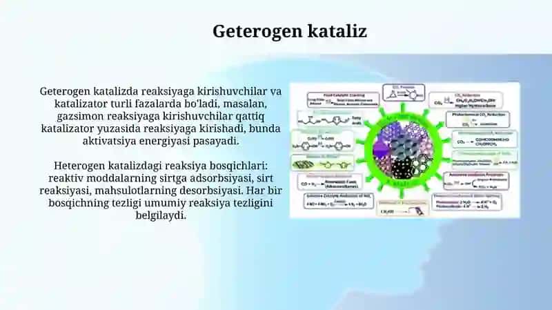 Katalizatorlarning asosiy tavsiflari 4