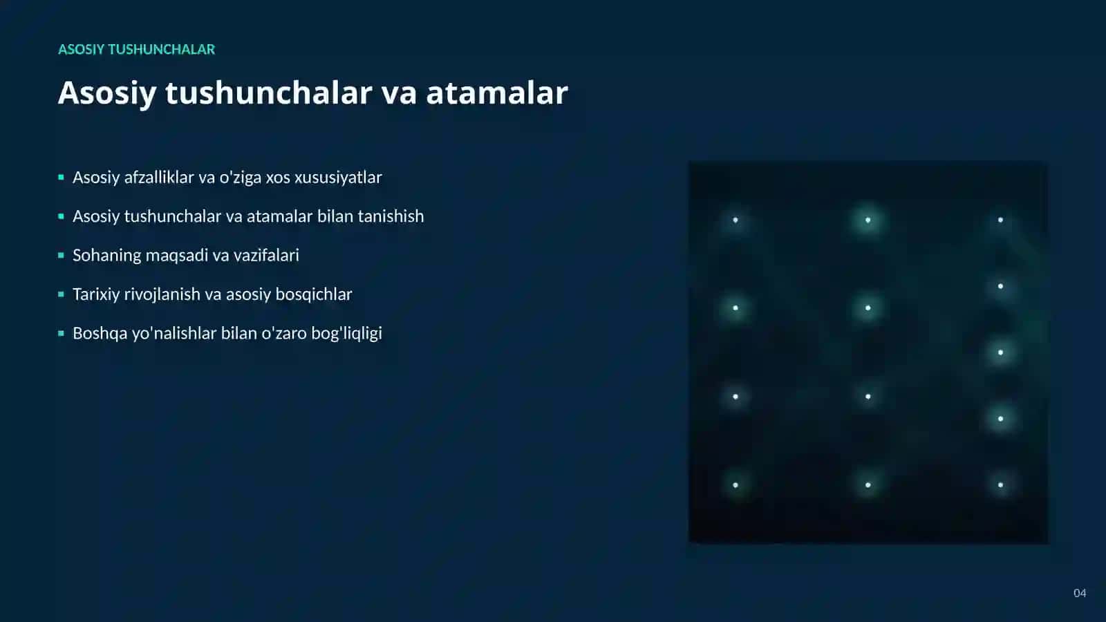 SUN'IY INTELLEKT • CHUQUR O'RGANISH 4