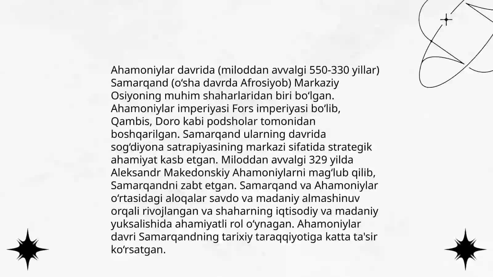 Samarqandning tarixi 4