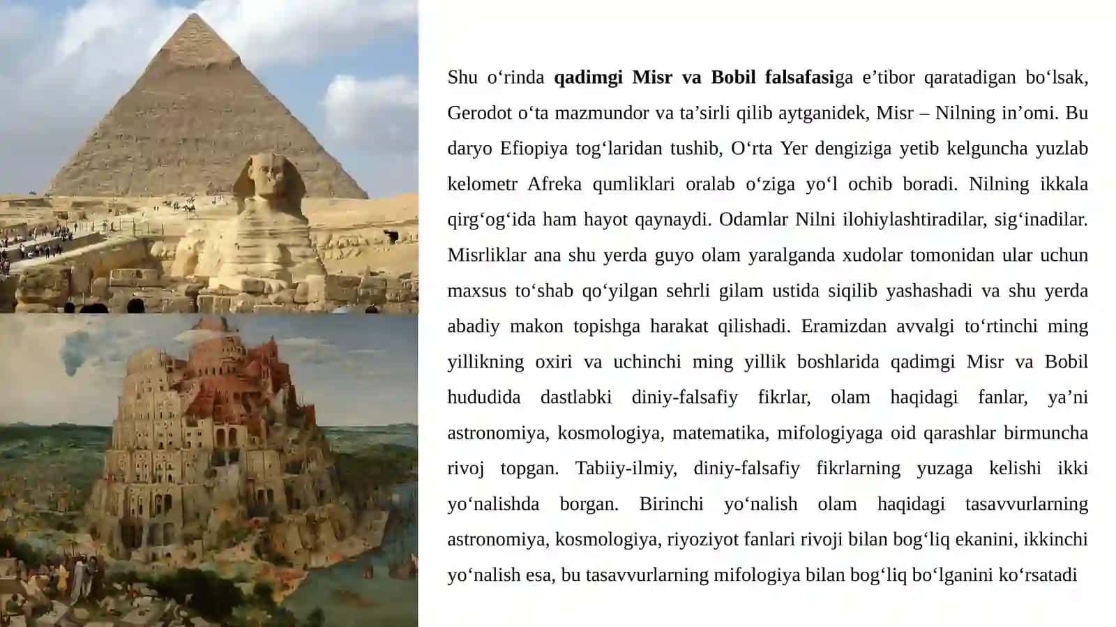 Falsafaning Mohiyatiga oid Sharq va G'arb Muta fakkirlari Ta'riflash 4