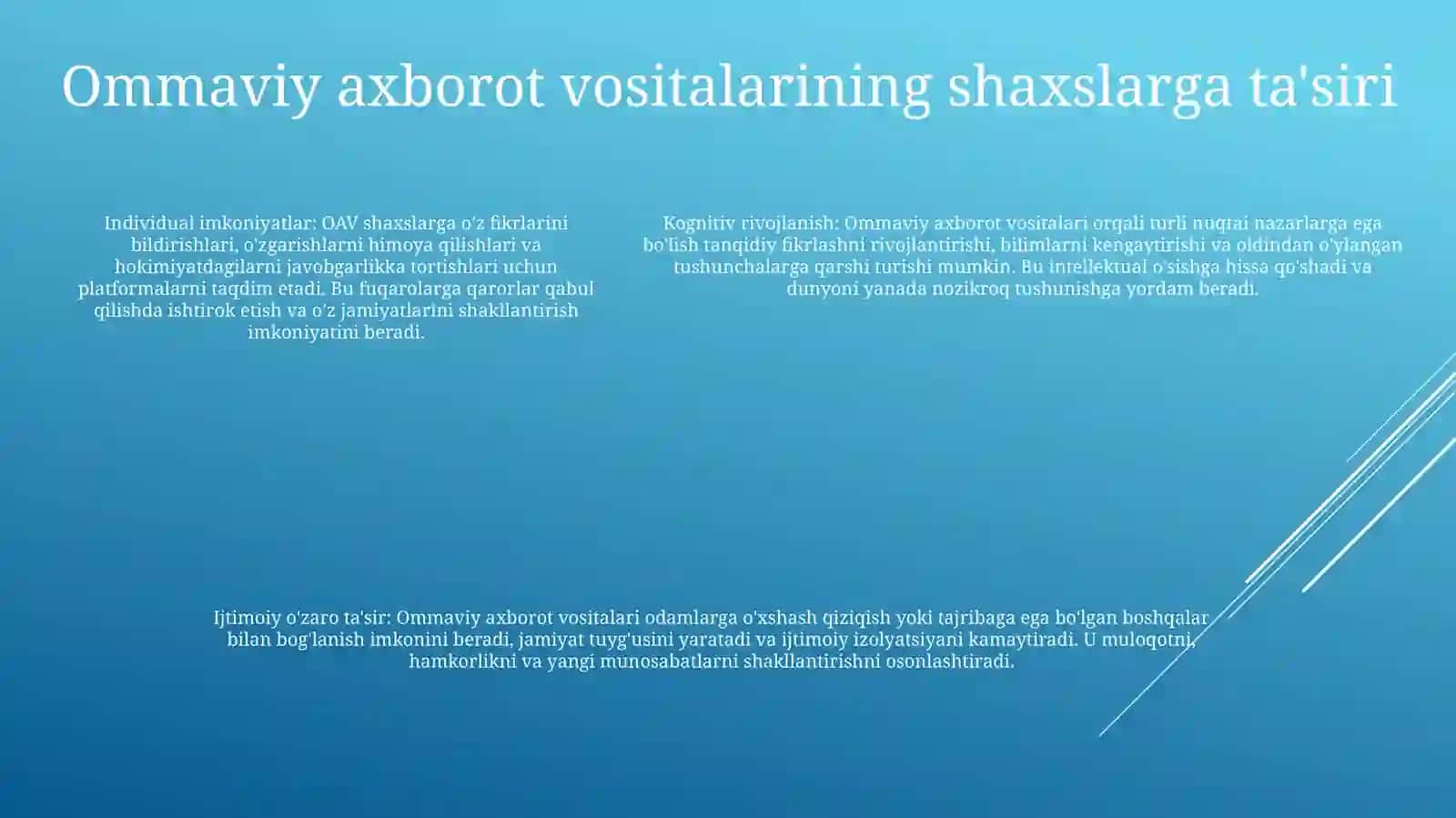 Bugungi Kunda Mediatalimning Dolzarbligi 4