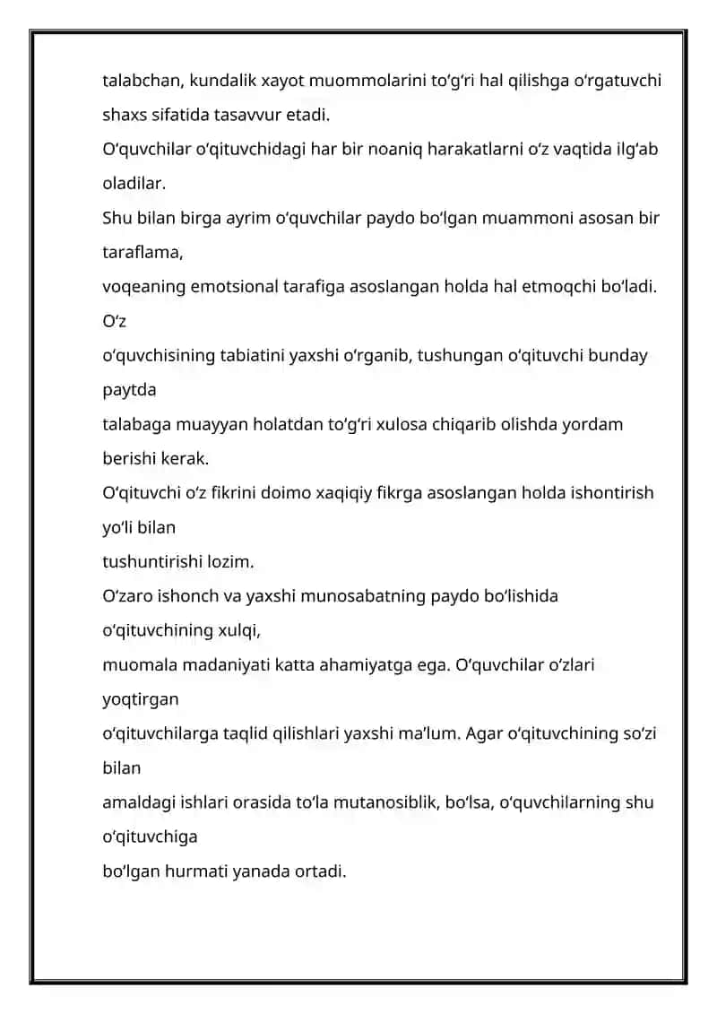 O‘QITUVCHI XARAKTERI VA UNING INDIVIDUAL XUSUSIYATIGA QARAB TOIFAGA BO‘LINISHI 4
