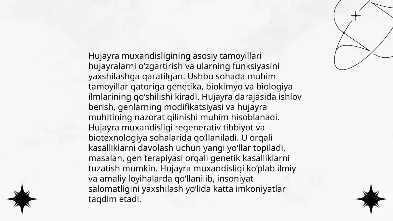 Hujayra muxandisligi moxiyati va vazifalari 4