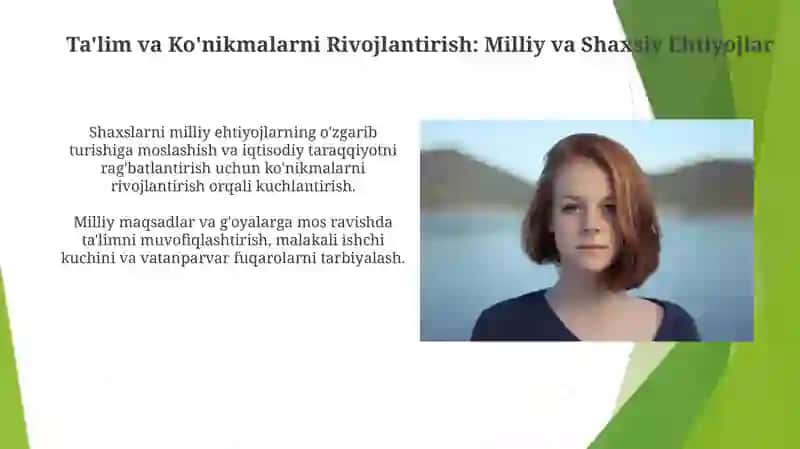 Ta'lim va Ko'nikmalarni Rivojlantirish 4