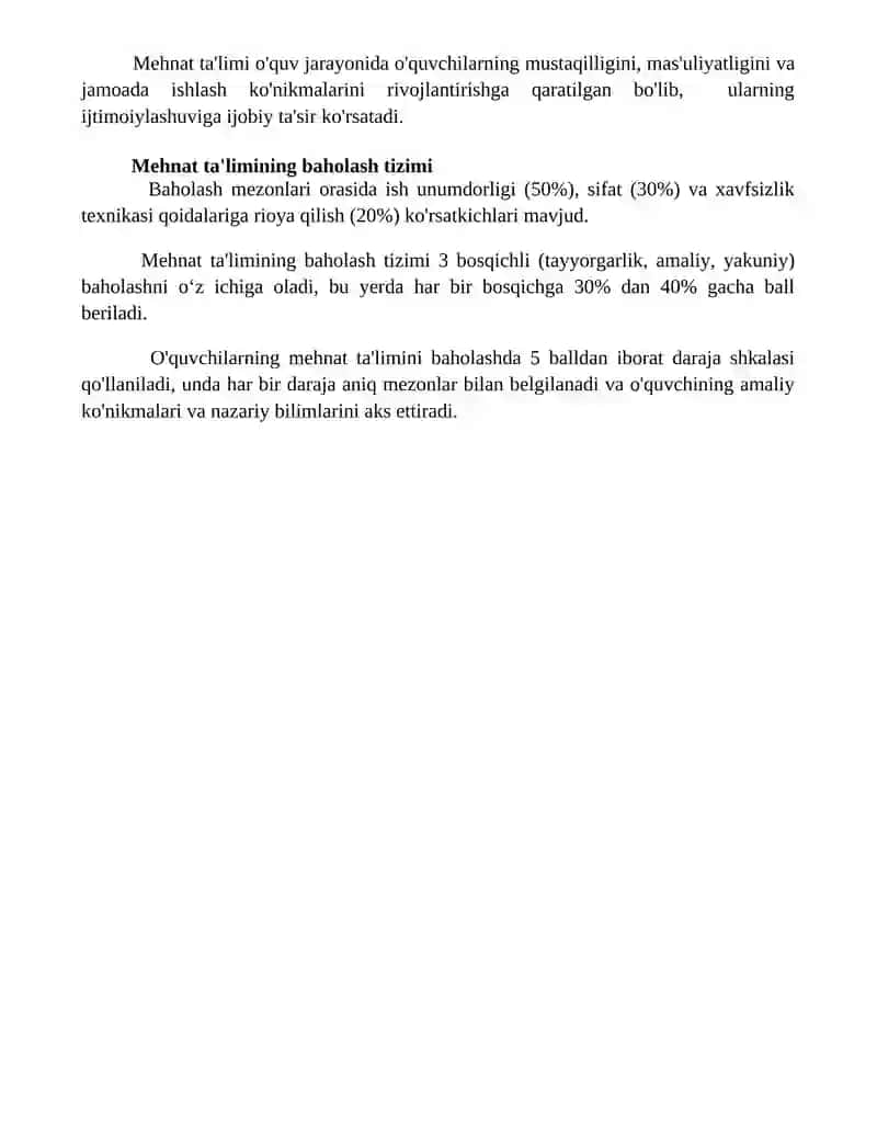 Mehnat tarbiyasi umumiy pedagogikasi 4