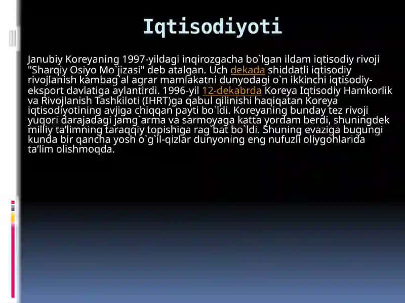 Koreya Respublikasi tayyorladi 4