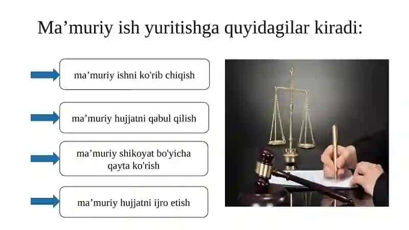 Ma’muriy ish yuritish 4