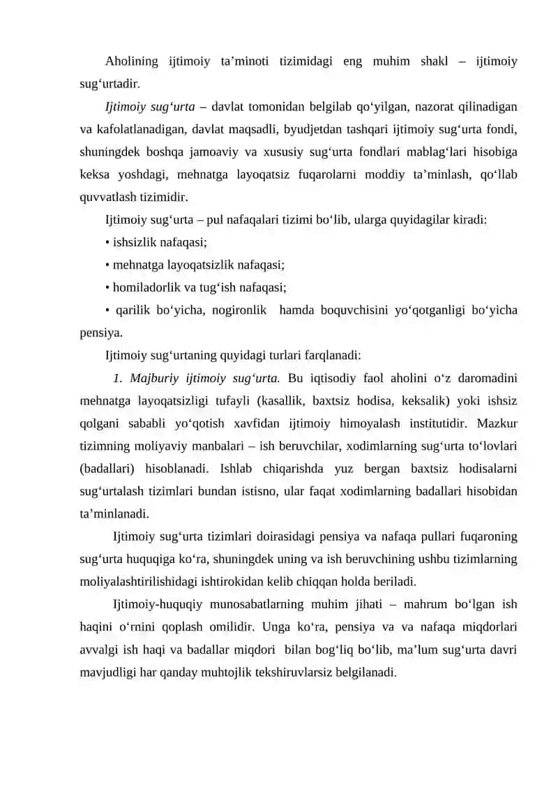 Aholini Ijtimoiy Qo‘llab-Quvvatlash 4
