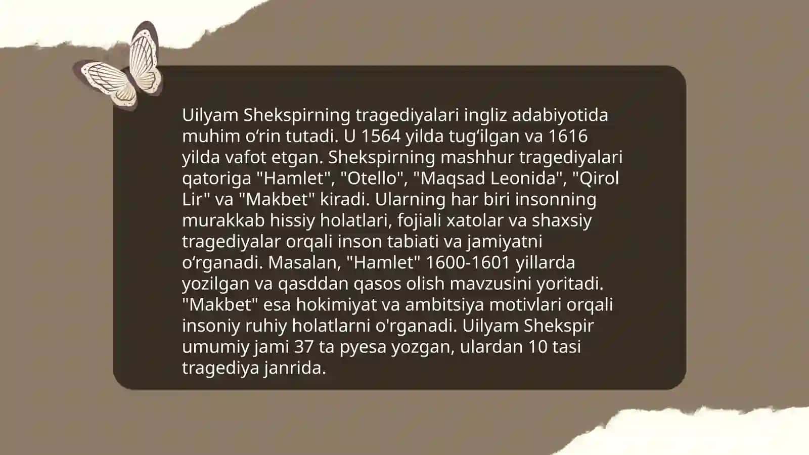 Angliya Uyğonish davri adabiyoti 4