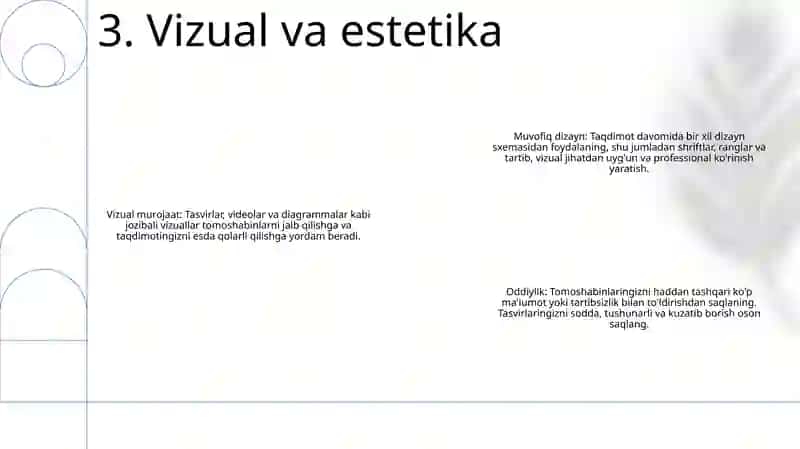 Maftunkor taqdimotni yaratish: maslahatlar va usullar 4