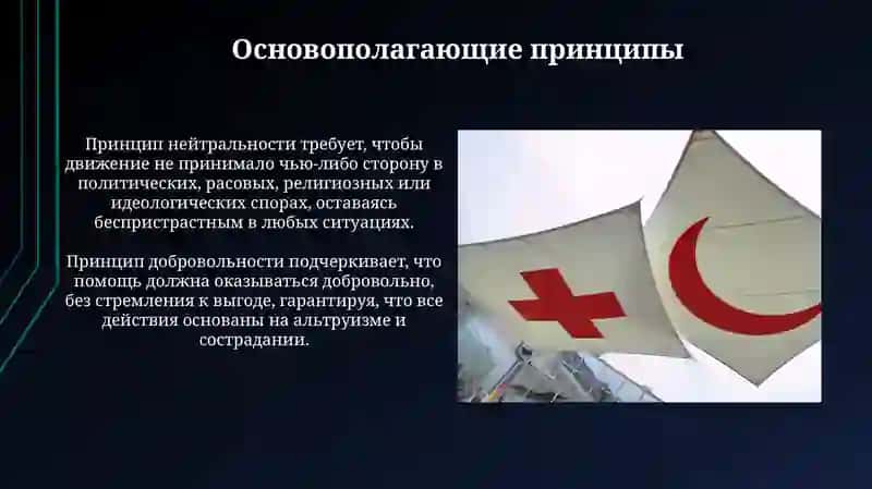Презентация: Общество Красного Креста И Полумесяца 4