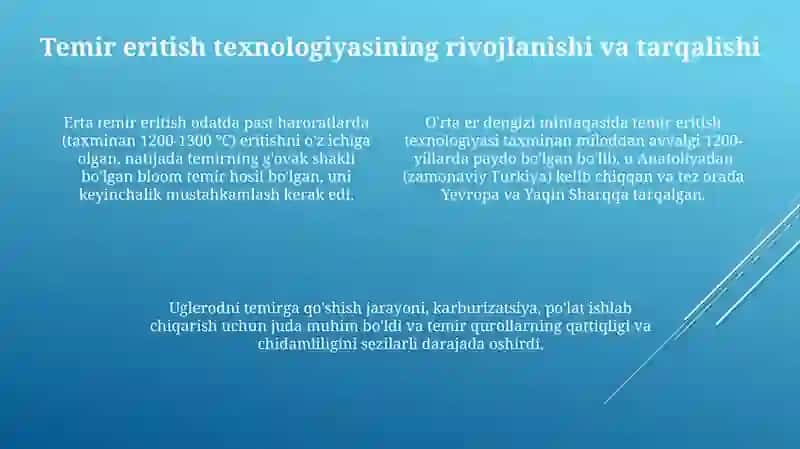 Temir davri xususiyatlari 4
