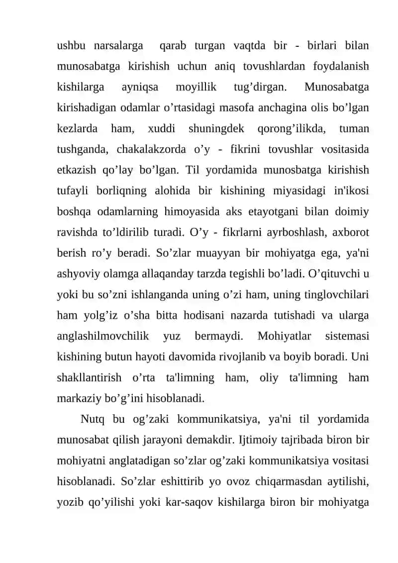 O`qituvchining kommunikativ qobiliyatini rivojlantirishga qo`yiladigan talablar 4