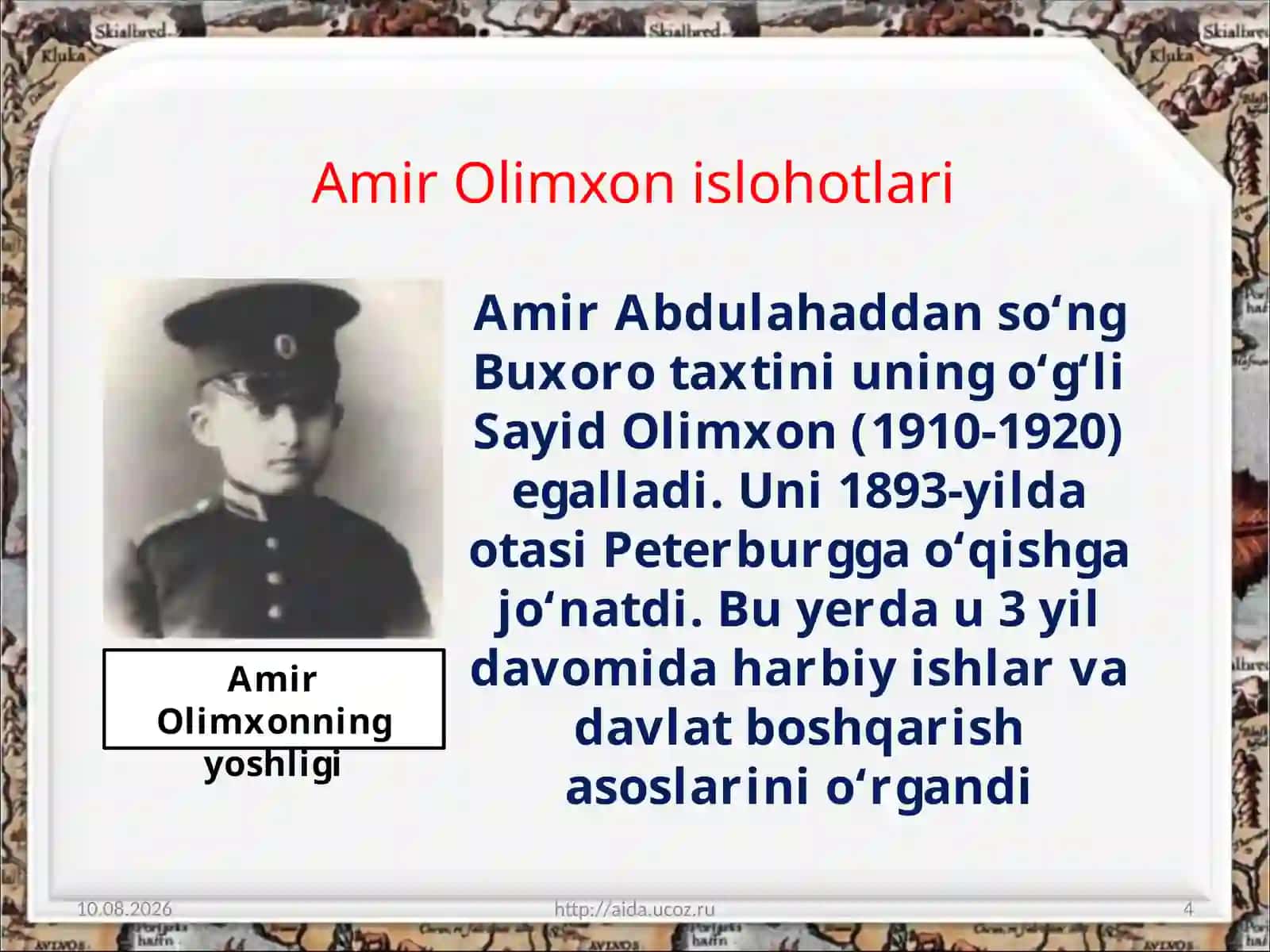 Yosh Buxoroliklar faoliyati va Buxoro amirligining tugatilishi 4