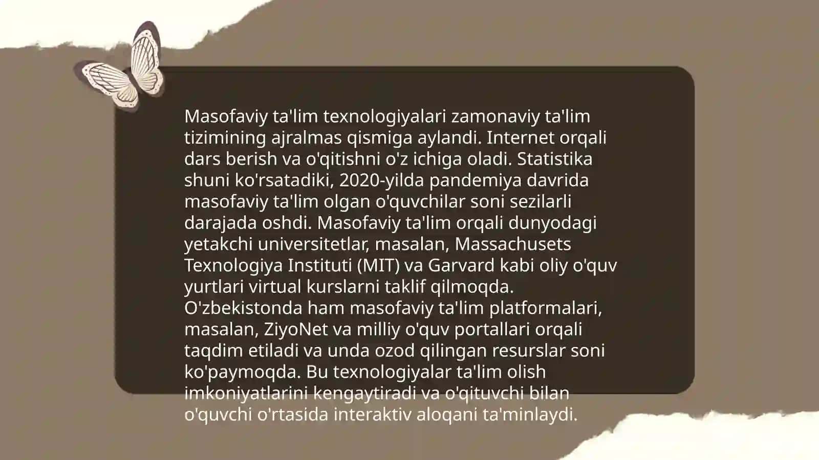 Elektron ta'lim rivojining yetakchi tendensiyalari 4