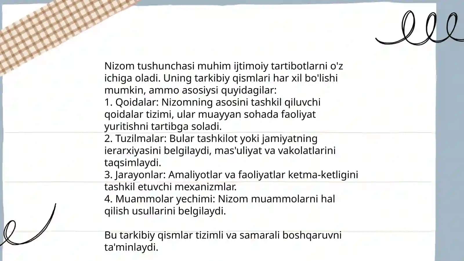 Tashkiliy hujjatlar.Nizom,ustav shartnoma 4