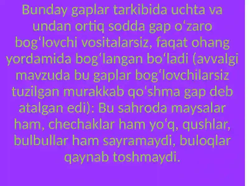 Murakkab Qo‘shma Gaplar Turlari 4