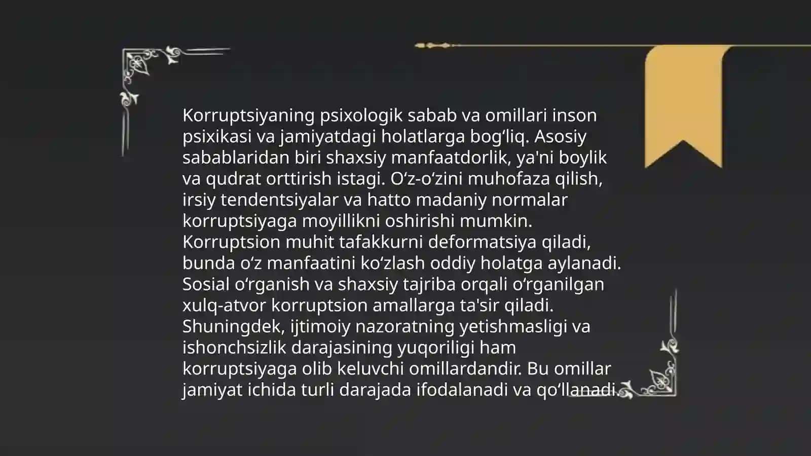 Korruptsiya mohiyati va uning oqibatlari 4