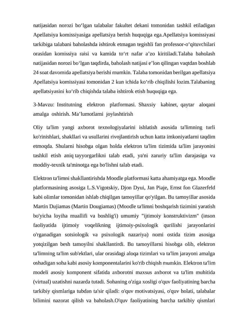 Kredit modul tizimi 4
