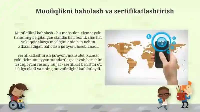 IEC standartlashtirish tajribasi 4